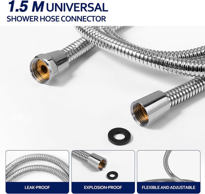 Blendura Shower Head with Hose, Hard Water Filter Shower Head