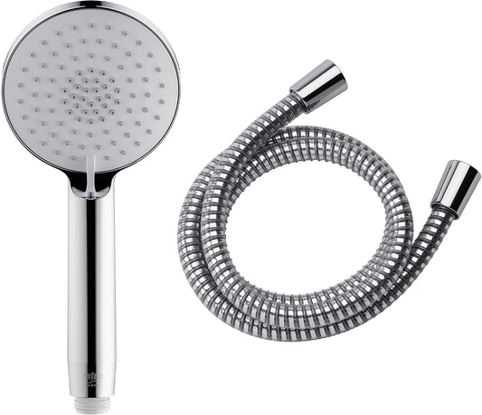 Mira Showers Zest 90mm 3-Spray Shower Head and Hose - Chrome
