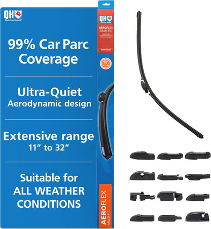 Quinton Hazell Aeroflex Multi-Fit Flat 22 inches Car Windscreen Wiper Blade