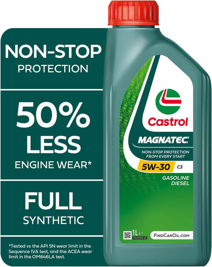 Castrol MAGNATEC 5W-30 C3 Full Synthetic Engine Oil, 1L
