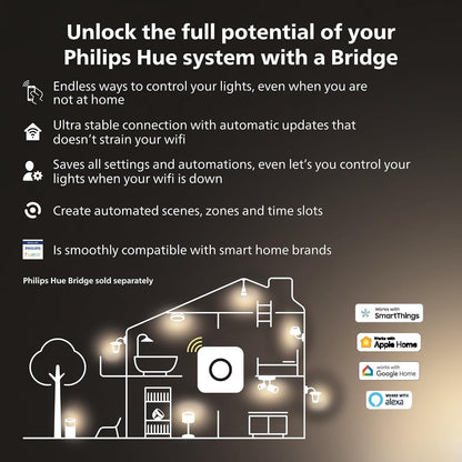 Philips Hue Smart LED Bulb, Smart Home, E27