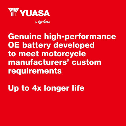 Yuasa YTX20HL 12V 310 CCA AGM VRLA High Performance Motorbike Battery