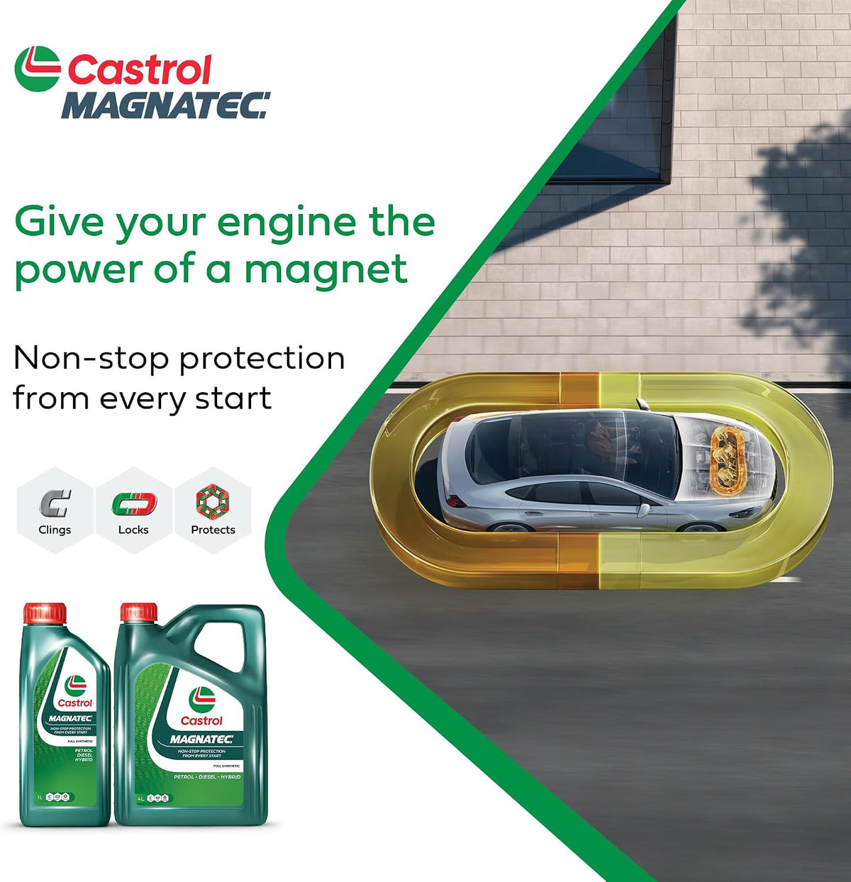 Castrol MAGNATEC 5W-30 C3 Full Synthetic Engine Oil, 1L