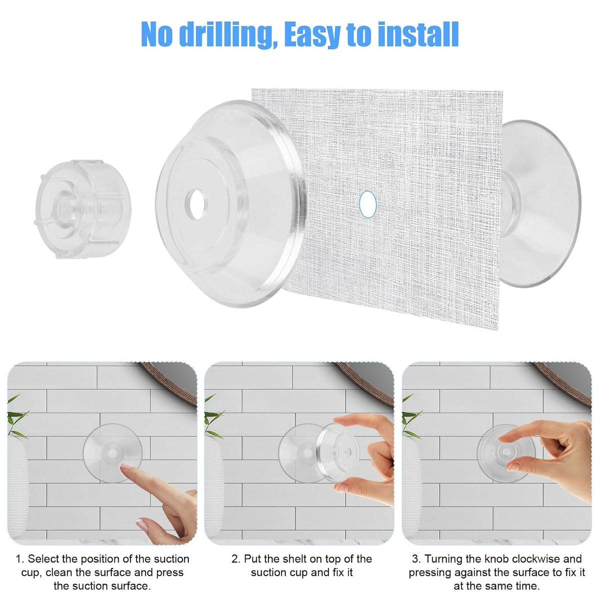 10 PCS Limpets for Caravan Awning, Limpets for Awning Suction Cup
