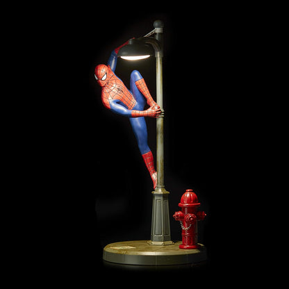 Paladone | Marvel Spiderman Desk Lamp | Officially Licensed Disney Light | Marvel Streetlight | Spider Man Spotlight | Gift for Multiverse Fans | Avengers Desk Light | Peter Parker Table Lamp