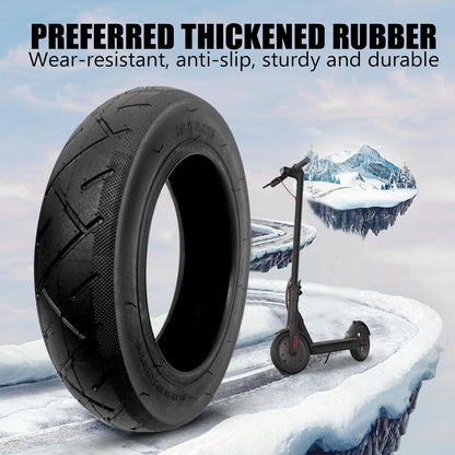 10 Inch Electric Scooter Tyres 10 x 2.125, Scooter Inner Tube and Tyre, Front/Rear Tires for Xiaomi Wheel Inflatable Tires Replacement
