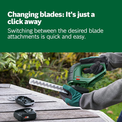 Bosch Cordless Grass Shear & Hedge Trimmer - AdvancedShear 18V-10