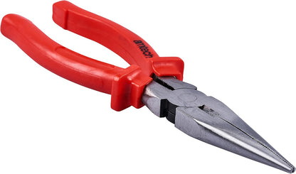 Amtech - 200mm (8in) Superior Long Nose Pliers, Drop Forged, PVC Slip Guards