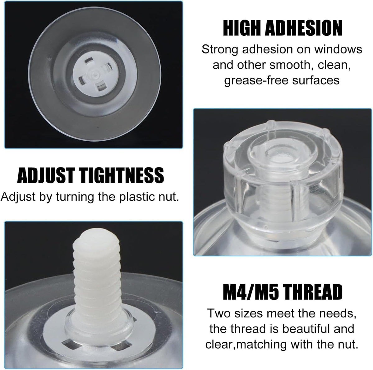 10 PCS Limpets for Caravan Awning, Limpets for Awning Suction Cup
