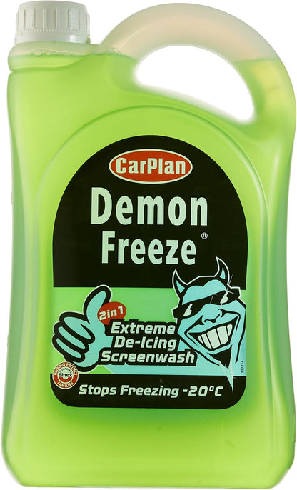 CarPlan Demon Freeze, De-Icing Screenwash, 2.5 Litres (Pack of 1)