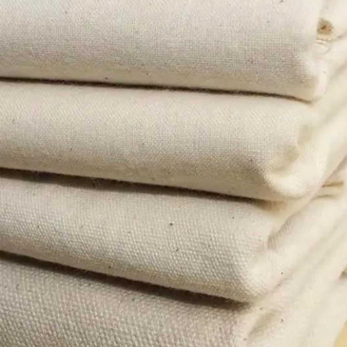 100% Cotton Natural Calico Unbleached Crafting Fabric 167cm (66 inches) Wide (3 METRE) - Medium Weight