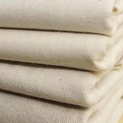 100% Cotton Natural Calico Unbleached Crafting Fabric 167cm (66 inches) Wide (3 METRE) - Medium Weight