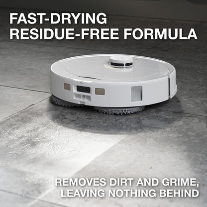 Bona Hard-Surface Floor Cleaner for Mopping Robots and Vacuums, Concentrate, Quick-drying and Streak-free, Lemon Mint - 1.1L