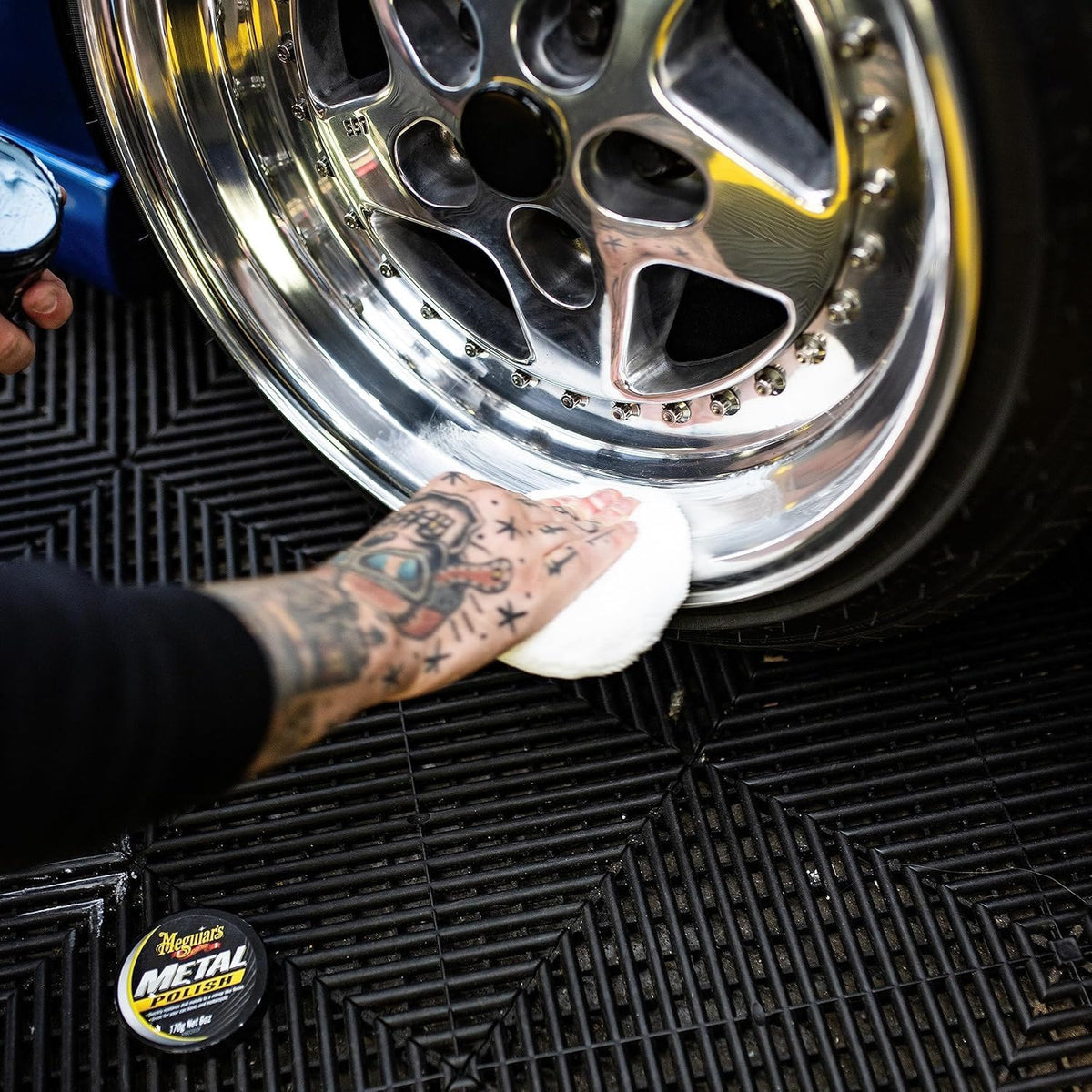 Meguiar's G211606EU Metal Polish 170g Suitable for aluminium (polished, cast and billet), chrome, stainless steel, brass, copper, silver and other bright-work components