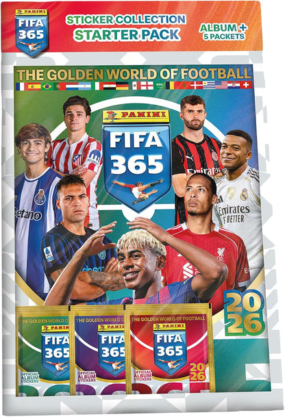 Panini FIFA 365 2026 Sticker Collection - Starter Pack