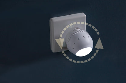 Dreambaby Motion Sensor Indoor Night Light for Kids and Adults, 360 Swivel Rotation, Ideal for Nursery and Landings, Automatic ON/Off Function, Long Life LED - 2 Pack, White