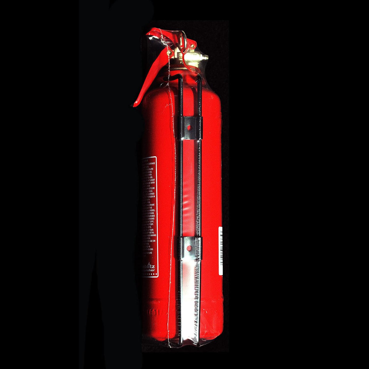 AA 1kg Fire Extinguisher AA6653 – Uses ABC Powder Small Fires – Lightweight Easy Use UK Made 5 Yr Warranty, 1000 g, Red