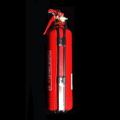 AA 1kg Fire Extinguisher AA6653 – Uses ABC Powder Small Fires – Lightweight Easy Use UK Made 5 Yr Warranty, 1000 g, Red