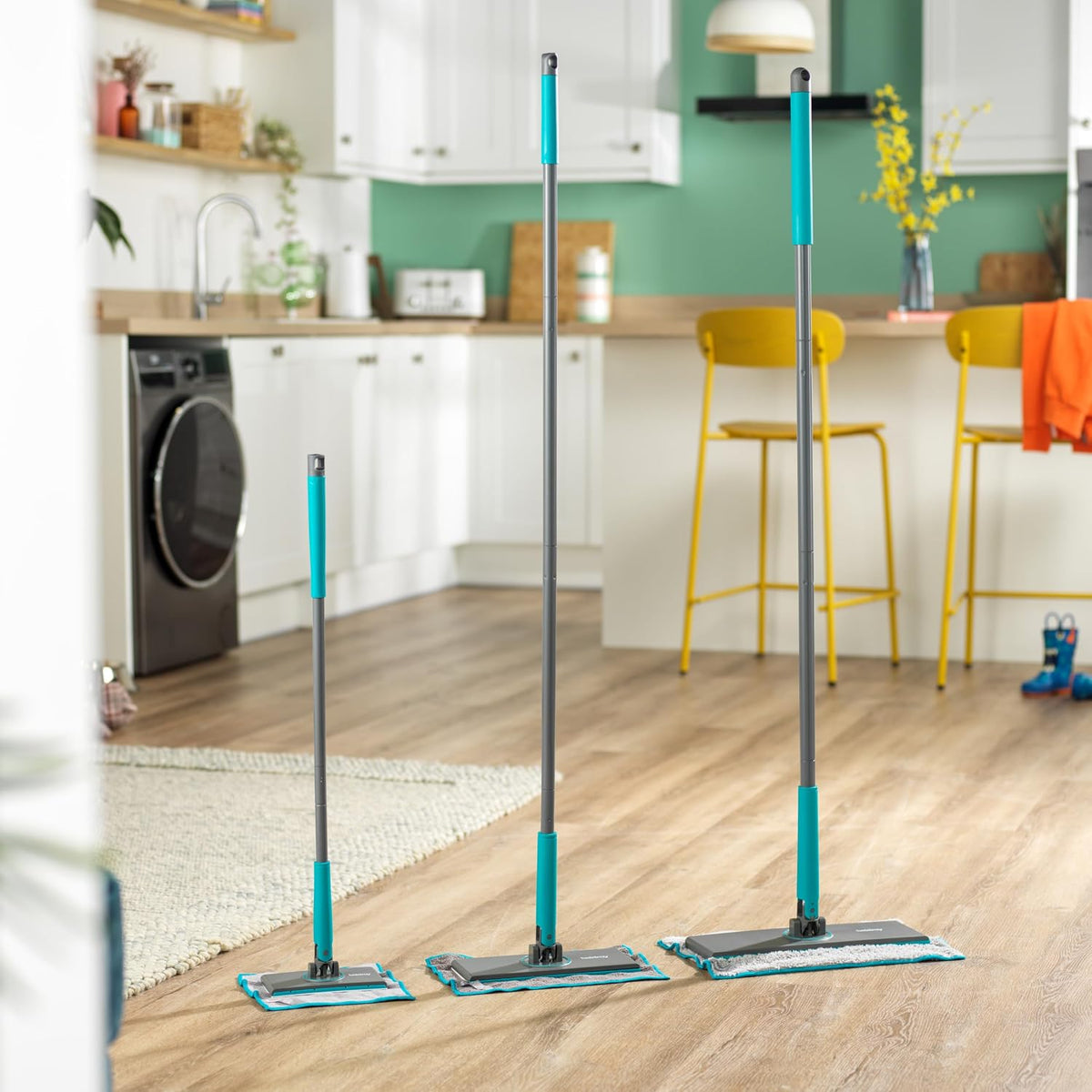 Beldray Anti Bac Bathroom Mop With 70 Cm Handle