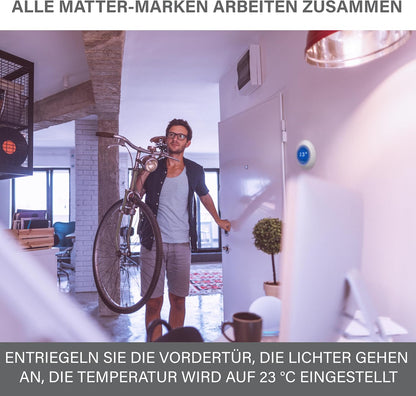 Sengled LED Smart Light Bulb (E27), Matter-Enabled, Multicolour, Works with Alexa, 60W Equivalent, 800LM, Instant Pairing, Matter-Compatible Platform Required, 2.4 GHz, Wi-Fi, 1-Pack