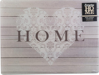 Creative Tops Everyday Home Glass Work Surface Protector, Grey