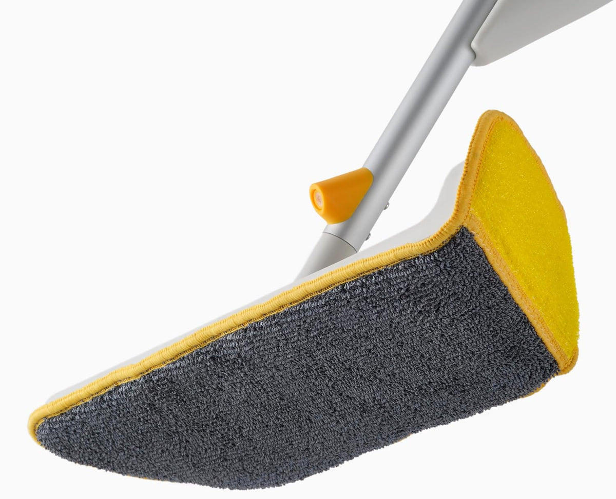 Joseph Joseph CleanTech CT2 Spray Mop Replacement Microfibre Pad, Spot-Cleaning Scrubber, Machine Washable