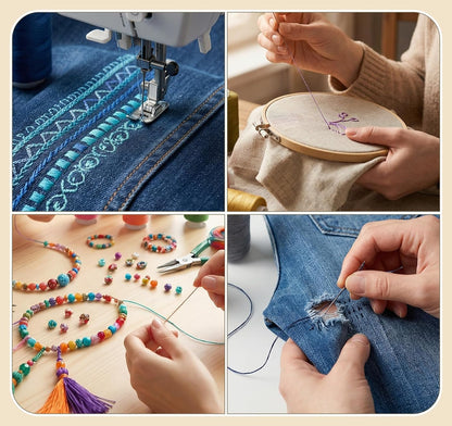 Agoer 700 Yard Sewing Thread Set, 36 Colors Sewing Machine Thread