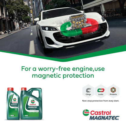 Castrol MAGNATEC 5W-30 C3 Full Synthetic Engine Oil, 1L