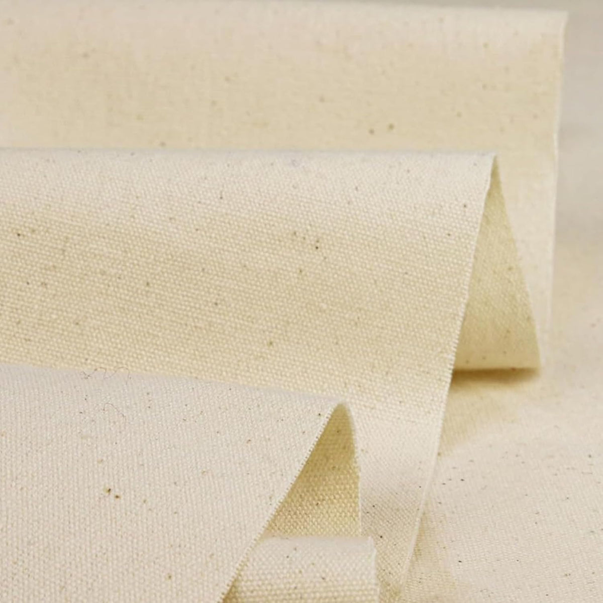 100% Cotton Natural Calico Unbleached Crafting Fabric 167cm (66 inches) Wide (3 METRE) - Medium Weight