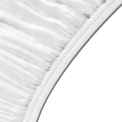 Amazon Basics Soft Microfibre Single Fitted Sheet with 30 cm Deep Pocket, 90 x 190 cm, White
