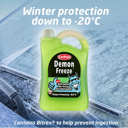 CarPlan Demon Freeze, De-Icing Screenwash, 2.5 Litres (Pack of 1)