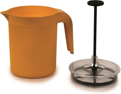 Snips Cremix Manual Milk Frother 0.5 L, Cream, Made in Italy