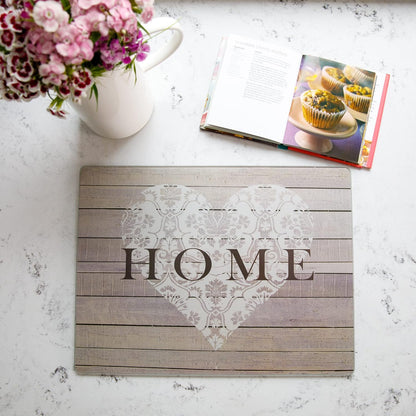 Creative Tops Everyday Home Glass Work Surface Protector, Grey