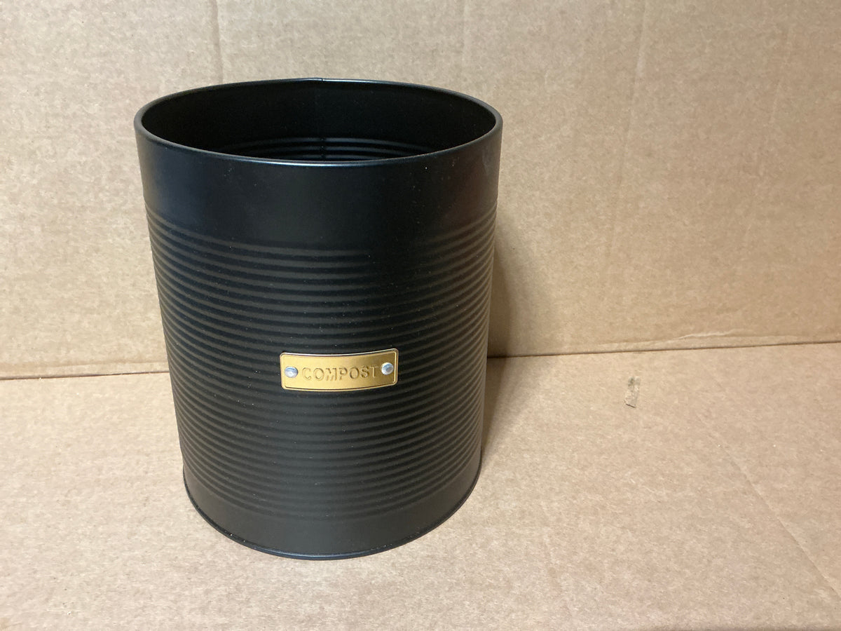 Typhoon Otto Black Compost Caddy 2.5 Litre (without lid)