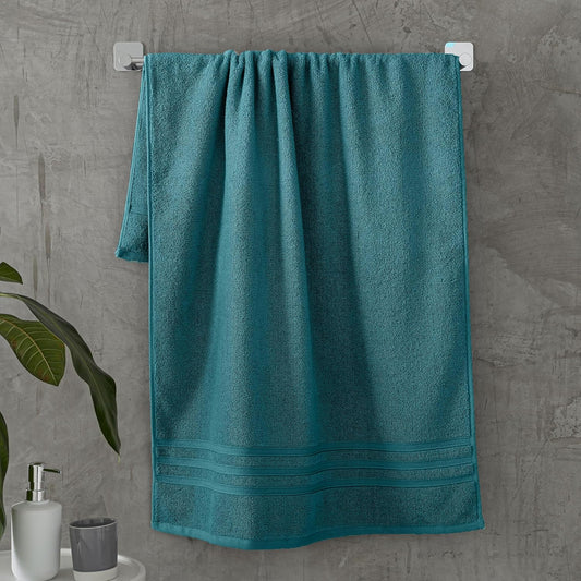 Catherine Lansfield Zero Twist Cotton 50x85cm Hand Towel Teal Green