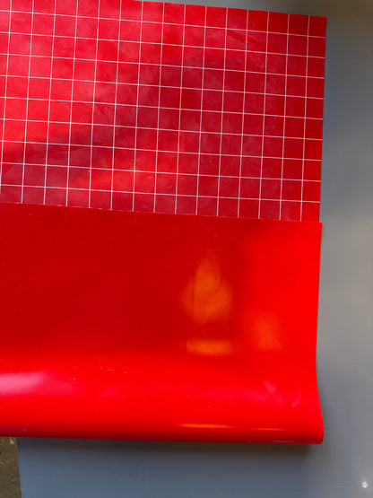 Silicone Baking Mat Roll 16IN*5FT, Non-Slip, Non-Stick, Reusable, Free Cutting, Oven Liner, Counter Mat, Freeze Dryer Mat, Red, Rectangular