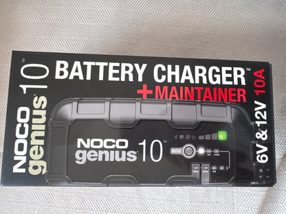 NOCO GENIUS10: 10A 6V/12V Smart Battery Charger – Automatic Maintainer, Trickle Charger & Desulfator with Overcharge Protection & Temperature Compensation – For Lead-Acid & Lithium Batteries
500+ bought in past month