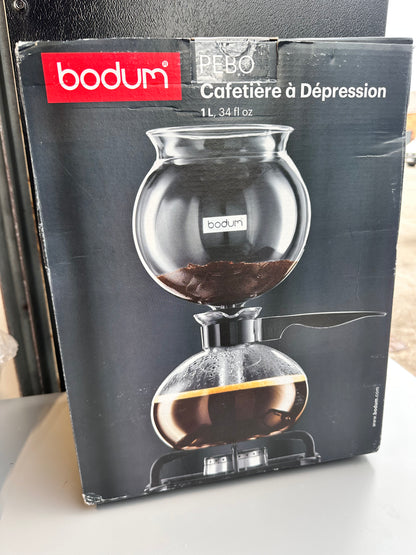 Bodum Pebo 8-Cup Vacuum Coffee Maker, 1 Litre/ 34 oz
