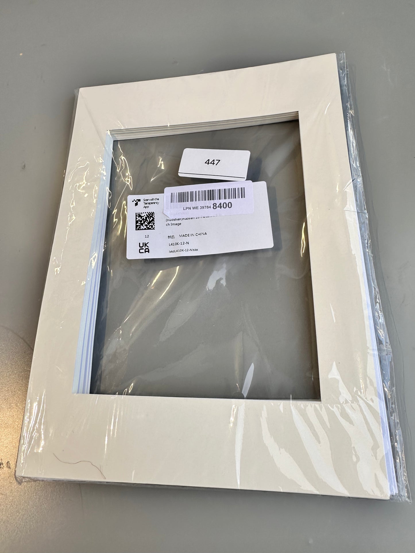 10 Piece Picture Mounts,White Photo Mounts Frame Mounts A4 Picture Mounts Picture Mats for 6 x 8 inch Image